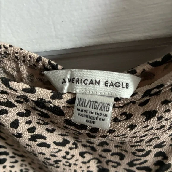 XXL American Eagle Outfitters Cheetah Slip Midi Dress - Picture 3 of 4